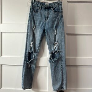 Stevie Hender distressed jeans